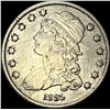 Image 1 : 1835 Capped Bust Silver Quarter LIGHTLY CIRCULATED