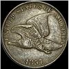Image 1 : 1857 Copper-Nickel Flying Eagle Cent CLOSELY UNCIRCULATED