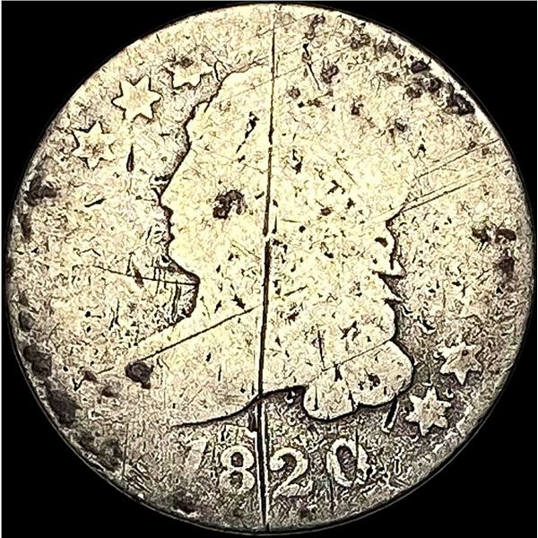 1820 Capped Bust Dime NICELY CIRCULATED