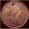 Image 1 : 1806 Copper Draped Bust Half Cent CHOICE AU