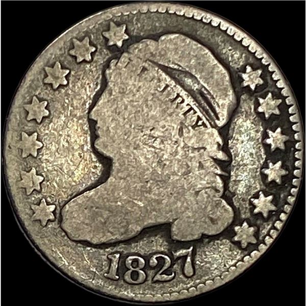 1827 Capped Bust Dime NICELY CIRCULATED