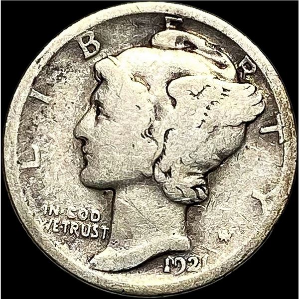 1921 Mercury Dime LIGHTLY CIRCULATED