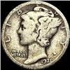 Image 1 : 1921 Mercury Dime NICELY CIRCULATED