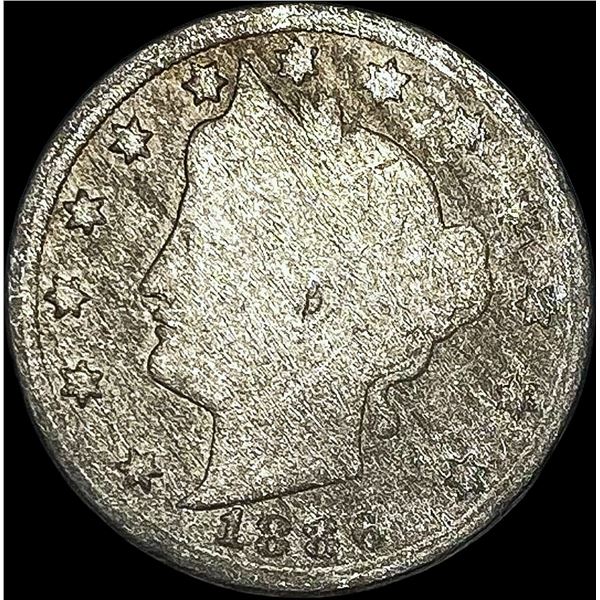 1886 Liberty Head Nickel NICELY CIRCULATED