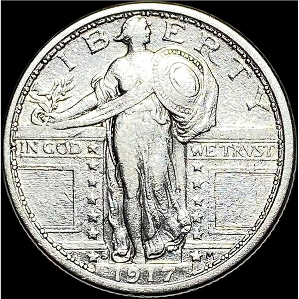 1917-S Standing Liberty Quarter Type NICELY CIRCULATED