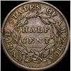 Image 2 : 1834 Classic Head Half Cent CLOSELY UNCIRCULATED
