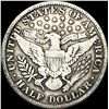 Image 2 : 1909 Barber Silver Half Dollar LIGHTLY CIRCULATED
