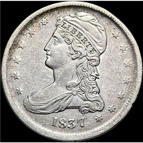 1837 Capped Bust Half Dollar CHOICE AU
