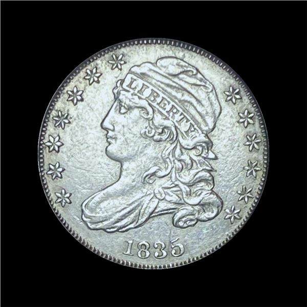 1835 Capped Bust Dime CHOICE AU