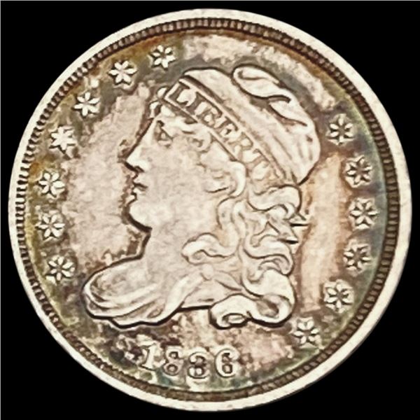1836 Capped Bust Half Dime CLOSELY UNCIRCULATED