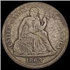 Image 1 : 1863-S Seated Liberty Dime NICELY CIRCULATED