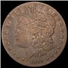 Image 1 : 1889-CC Morgan Silver Dollar NICELY CIRCULATED