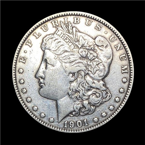 1901 Morgan Silver Dollar NEARLY UNCIRCULATED