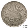 Image 1 : 1887Ga JS Mexico Silver 8 Reales NEARLY UNCIRCULATED