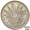 Image 1 : 1891Zs FZ Mexico Silver 8 Reales CHOICE AU