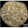 Image 1 : 1312-1350 Castilla y Leon Silver 9 Dineros CLOSELY UNCIRCULATED