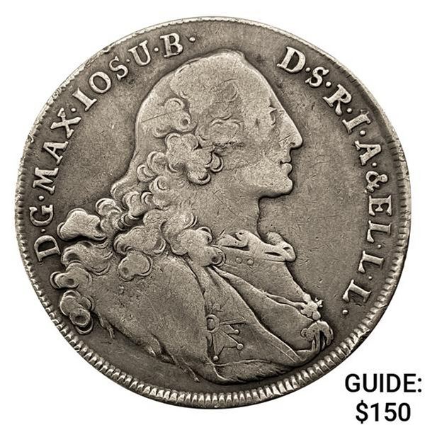 1760 Austria Silver Thaler NICELY CIRCULATED