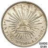 1904Mo AM Mexico Silver Peso CHOICE AU