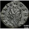 Roman Gallienus, 253-268 AD BI DBL Denarius CHOICE AU