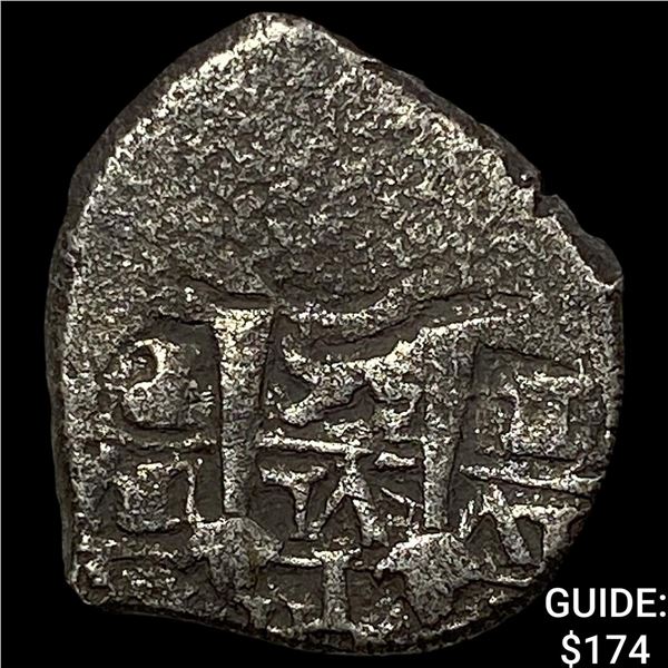 1500's-1600's Spanish Colonial Cob NEARLY UNCIRCULATED