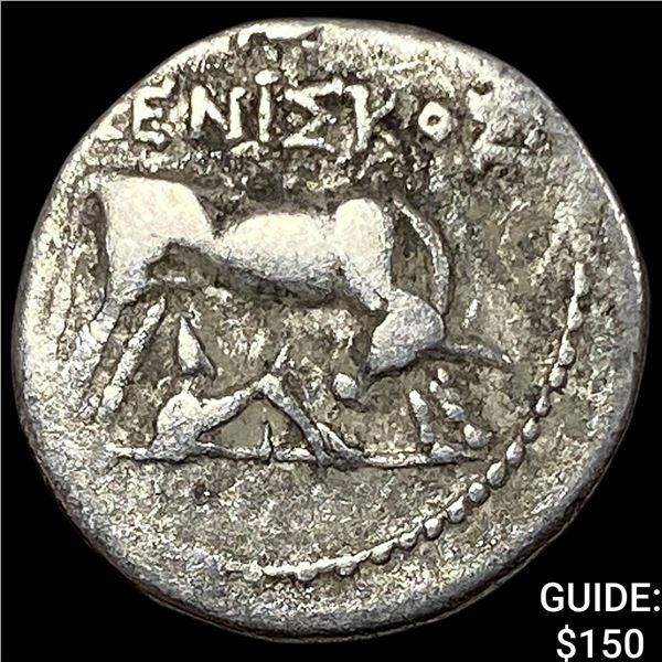Illyria 260-167/98 BC Silver Drachm NEARLY UNCIRCULATED