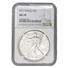 Image 1 : 2017 Silver Eagle NGC MS70