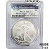 Image 1 : 2021[W] Silver Eagle PCGS MS70 Type 2