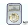 Image 1 : 1924-S Silver Peace Dollar NGC AU55