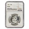 Image 1 : 1961 Franklin Half Dollar NGC PF67