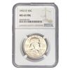 Image 1 : 1953-D Franklin Half Dollar NGC MS63 FBL