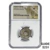 Roman Gallienus, AD 253-268 BI Dbl-Denarius NGC