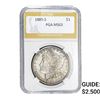 1885-S Morgan Silver Dollar PGA MS63