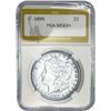 Image 1 : 1899 Morgan Silver Dollar PGA MS63+