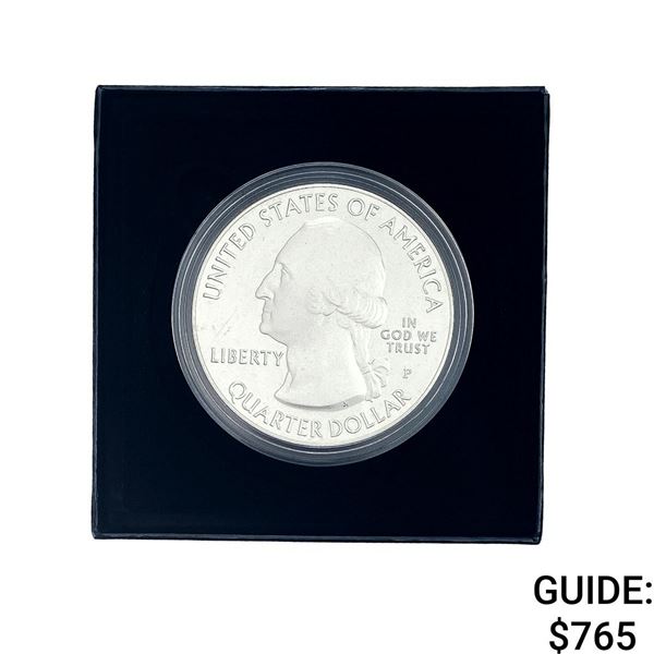 2017-P Ozark Riverways MO 5 oz Silver Quarter