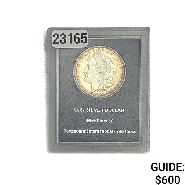 1883-O Silver Morgan Dollar PICC MS60