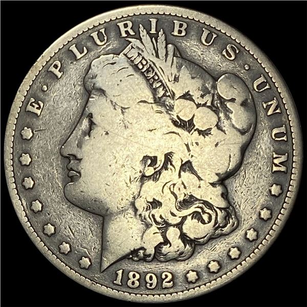 1892-S Morgan Silver Dollar NICELY CIRCULATED