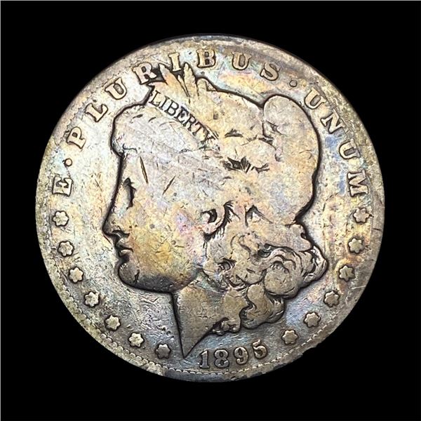 1895-S Silver Morgan Dollar NICELY CIRCULATED