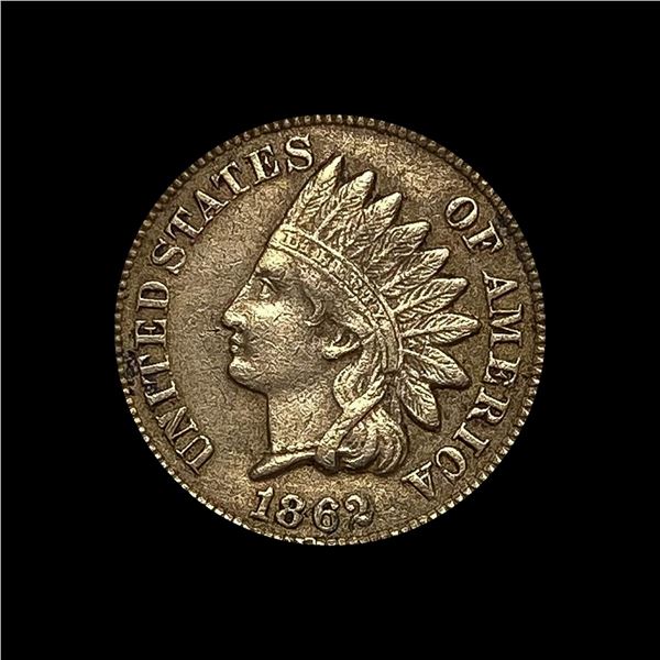1862 Indian Head Cent CLOSELY UNCIRCULATED