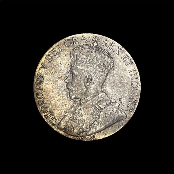 1917 Canada Silver 50 Cents NEARLY UNCIRCULATED