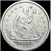 1840-O Silver Seated Liberty Quarter LIGHTLY CIRCULATED