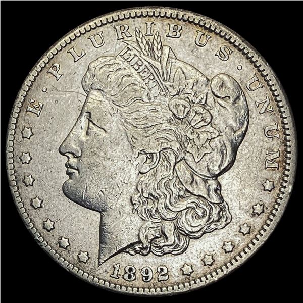 1892-CC Morgan Silver Dollar CLOSELY UNCIRCULATED