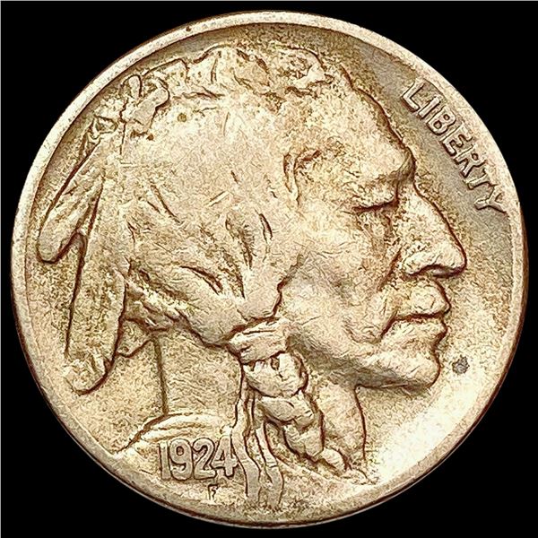 1924-S Buffalo Nickel NEARLY UNCIRCULATED