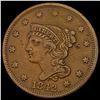 1842 Braided Hair Large Cent LIGHTLY CIRCULATED
