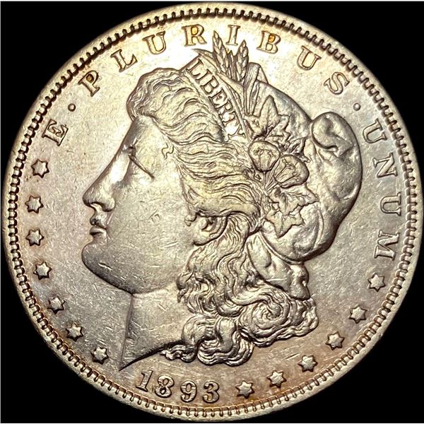 1893 Silver Morgan Dollar CLOSELY UNCIRCULATED