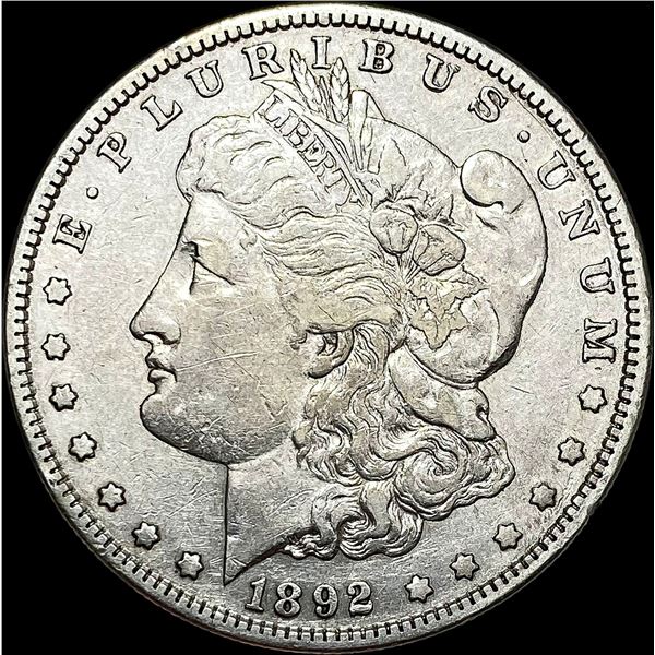 1892-S Silver Morgan Dollar CLOSELY UNCIRCULATED