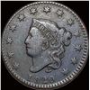 1820 Coronet Head Large Cent LIGHTLY CIRCULATED