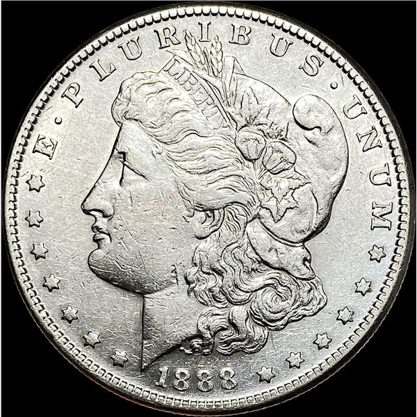 1888-S Silver Morgan Dollar CLOSELY UNCIRCULATED
