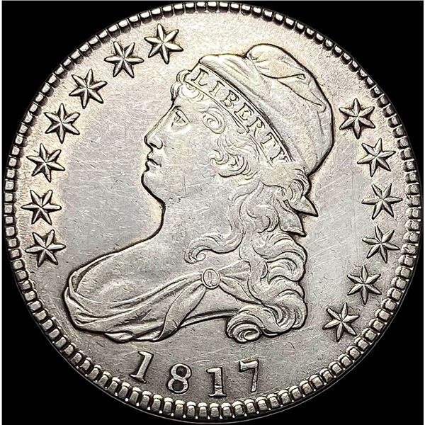1817 Capped Bust Half Dollar CLOSELY UNCIRCULATED