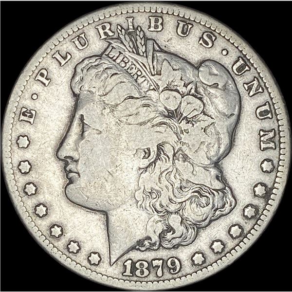 1879-CC Morgan Silver Dollar LIGHTLY CIRCULATED