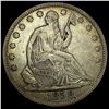 Image 1 : 1858-O Seated Liberty Half Dollar NEARLY UNC